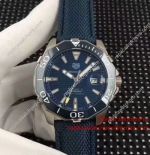 Knockoff Tag Heuer Aquaracer Calibre 5 Watch Stainless Steel Blue Nylon Band